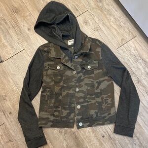 Wallflower Camo Jacket Girls Juniors M